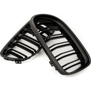 Tuning Maska chladiče BMW 3 E90 FL dual černý mat