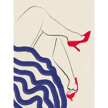 Plakát Plakát, Obraz - The dancer portrait, Little Dean