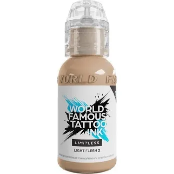 Tetovací barva WORLD FAMOUS LIMITLESS - LIGHT FLESH 2 - 30ML
