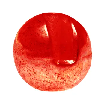 Tungstenové kuličky Hends anodizované červená 2,0 mm, 10 ks