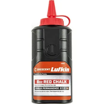 Červená prášková barva CRESCENT LUFKIN – náhradní plnění 236 ml