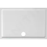 Jika Padana Sprchová vanička, litý mramor, 120x80x3 cm, bílá, H2119350000001