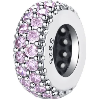 Přívěsek NUBIS® Stříbrný přívěsek korálek na náramek - B0036