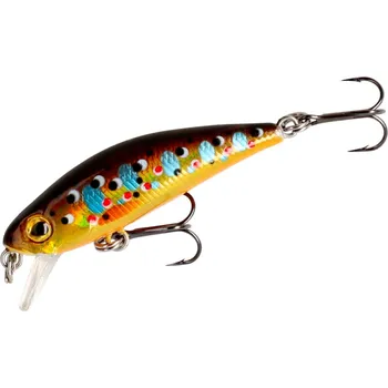 Umělá nástraha MIKADO WOBLER TWIST - 42mm/2.8g/BROWN TROUT - POTÁPIVÝ