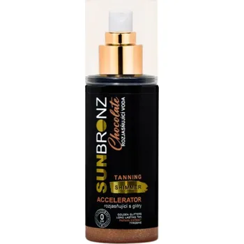 Přípravek na opalování Vivaco Sun Bronz Chocolate rozjasňující voda SPF0 100 ml