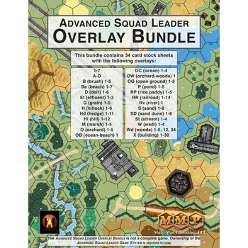 Desková hra Multi-Man Publishing Advanced Squad Leader - Overlay Bundle
