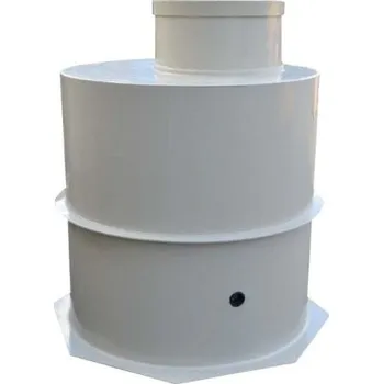 Kanalizační potrubí Vodomerne-sachty Šachta vodoměrná pr.1200mm, h=1500mm, kulatá, samonostná, PP-B, šedá