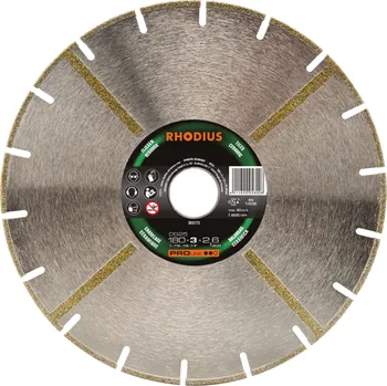 Řezný kotouč RHODIUS Diamantový řezný kotouč DG25 180 x 3,0 x 2,6 x 22,23 PROline
