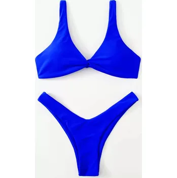 Dámské plavky Jednoduché plavky Velikost: XL, Barva (Varianta): Safírová