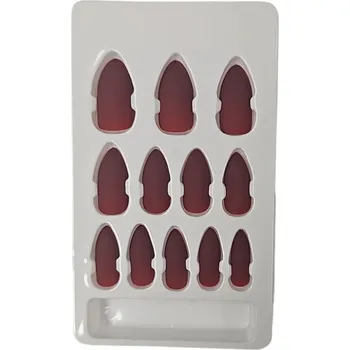 Umělé nehty Leventi Umělé nalepovací nehty s dekorem a s lepící ploškou-s11- 12 ks