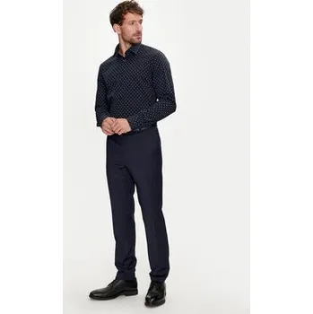 Pánská košile Calvin Klein Košile K10K113168 Tmavomodrá Slim Fit 40
