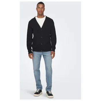 Pánské džíny Only & Sons Jeansy Edge 22026986 Modrá Loose Fit 33_30