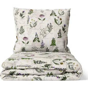 Povlečení DARRÉ Bavlněné povlečení Léčivá zahrada Velikost: 140 x 220 + 70 x 90