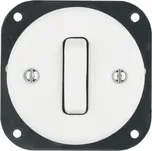 Bohemia Design Porcelánový jednopáčkový vypínač bez rámečku