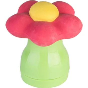 Pryž Legami guma s ořezávátkem Flower Power red