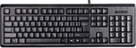 A4Tech KR-92, klávesnice CZ, klasická, odolná proti polití typ drátová (USB), černá