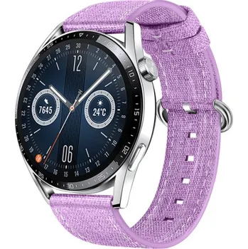 Řemínek na hodinky BSTRAP | BStrap Denim reminek na Xiaomi Amazfit Bip, purple (SSG030C0605)