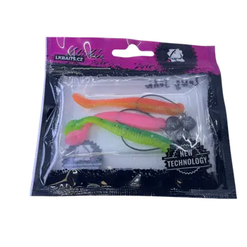 Umělá nástraha LK Baits Predátor kompletní set Long John v dipu 9 cm, 3ks