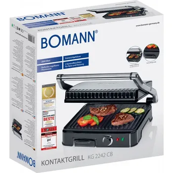 Kuchyňský gril Kontaktní gril Bomann KG 2242 CB