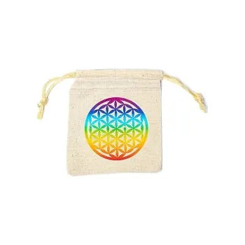 Dárková krabička Bavlněný pytlík s Květem života