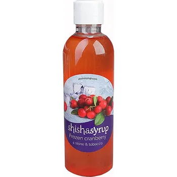 Čistič dýmky Melasa (zvlhčovadlo) pro vodní dýmky Shishasyrup 100ml 'Ledová brusinka'