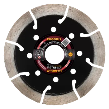 Řezný kotouč RHODIUS Diamantový řezný kotouč LD410 SPEED 115 x 13,0 x 2,4 x 22,23 TOPline