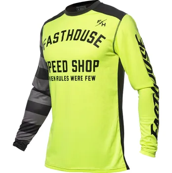 Moto dres Fasthouse Carbon Eternal Jersey High Viz Black Velikost: M