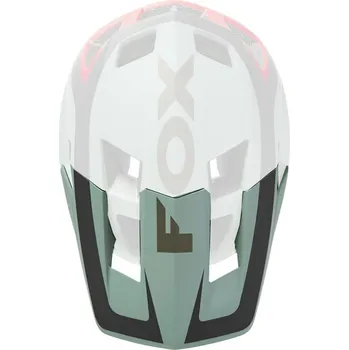 Cyklistická přilba Náhradní kšilt FOX Dropframe Visor Green - S/M