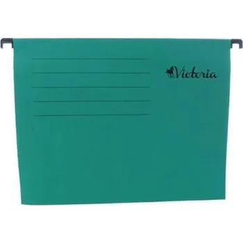 Desky závěsné zakládací Victoria, A4, zelené