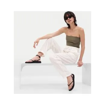 Pánské kalhoty Gap Kalhoty z materiálu 541243-02 Bílá Loose Fit M