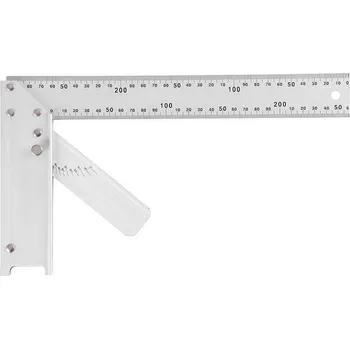 Úhloměr Úhelník s úhloměrem DY-5030 30cm hliníkový SL2160450X