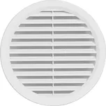 Mřížka větrací kruhová se síťovinou VM, Ø 100 mm, bílá 0409