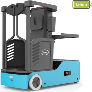 Multifunkční vychystávací vozík KBO 01L | nosnost 110+90 kg | teleskop až do výšky 5,0m