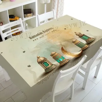 ubrus Ubrus na ramadán s motivem půlměsíce - 9,140 x 240 cm 55 x 94 palců