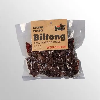 Sušené maso SAFFA MASO Sušené hovězí maso Biltong Worcester 250 g