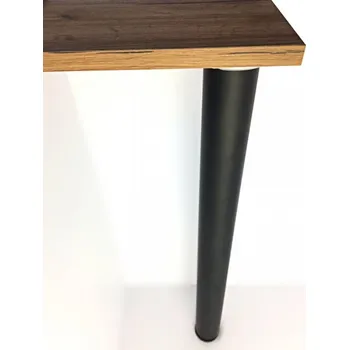 Stolová podnož Stolová noha kulatá 1100 x 60 mm černá