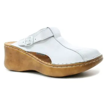 Dámské pantofle ORTO PLUS 3060-10 bílé 41