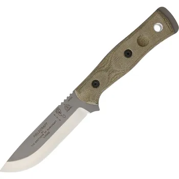 lovecký nůž Tops Fieldcraft BOB Hunter 154CM Green Micarta