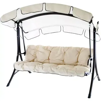 Zahradní nábytek Zahradní houpačka SAN DIEGO 935, prémiová houpací lavice, nosnost 240 kg, pro 3 osoby, Italská výroba, VeGA (VeGA)