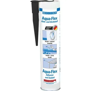 Průmyslové lepidlo Weicon Aqua-Flex MS-Polymer 310 ml černý