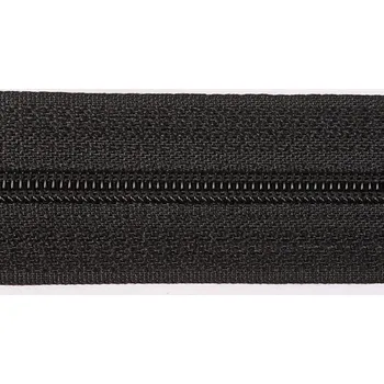Zip Černý nekonečný zip I-T50-E-332