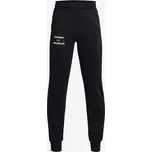 Chlapecké tepláky Under Armour Armour Fleece Graphic Jgrs-BLK M