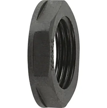 HellermannTyton 166-50140 ALPA-M63-PA66GF30-BK pojistná matka M50 polyamid 6.6 1 ks