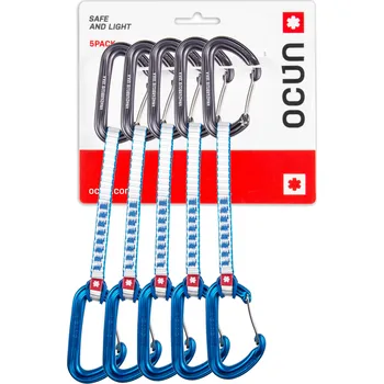 Lezecký doplněk Ocún Set Expresek Hawk QD wire DYN 11mm 15cm 5pack