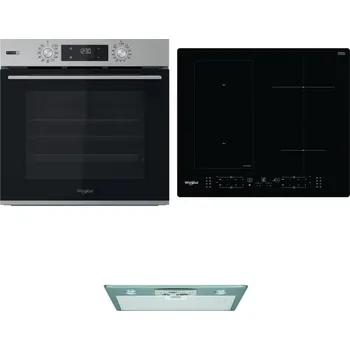 Set domácích spotřebičů WHIRLPOOL OMSK58HU1SX + WHIRLPOOL WL B8160 NE + WHIRLPOOL AKR 650/1 IX