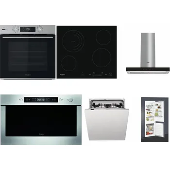 Set domácích spotřebičů WHIRLPOOL OMSK58HU1SX + WHIRLPOOL AKT 8900 BA + WHIRLPOOL WHBS 62F LT K + WHIRLPOOL AMW 439 IX + WHIRLPOOL WIC 3C33 PFE + WHIRLPOOL ART 65031