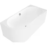 Polysan VIVA R MONOLITH asymetrická vana 180x75x60cm; bílá