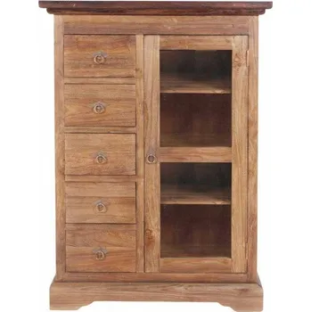 Komoda Vysoká komoda z masivního teaku Marina