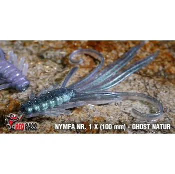Umělá nástraha Nymfa Redbass Nr. 1 X 100 mm Ghost Natur