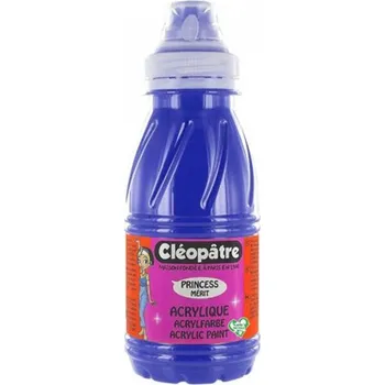 Olejová barva Cleopatre Akrylová barva CLEOPATRE 250 ml ULTRAMARÍNOVÁ MODRÁ